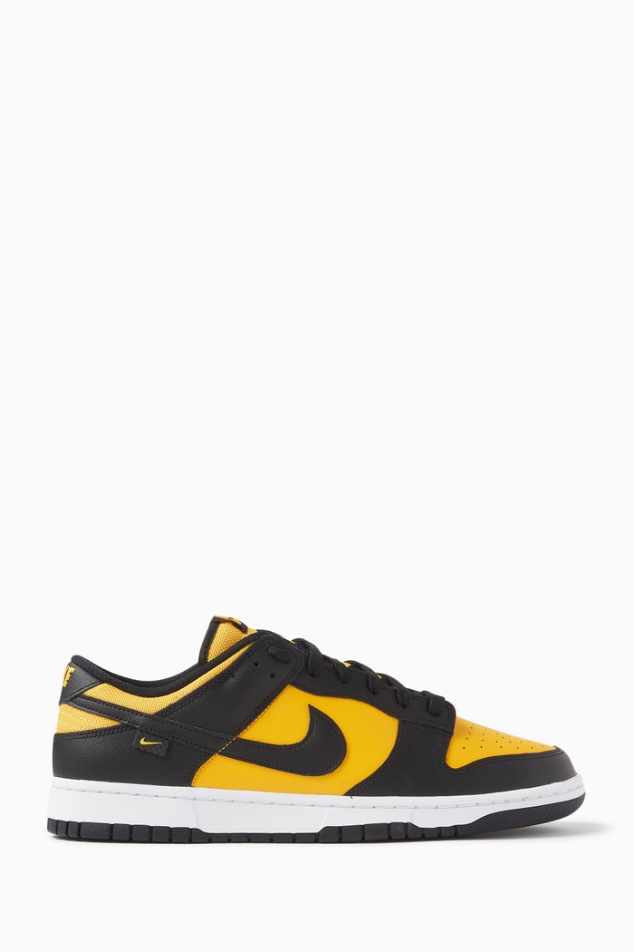 

Nike Dunk-Low Sneaker in Leather, Black
