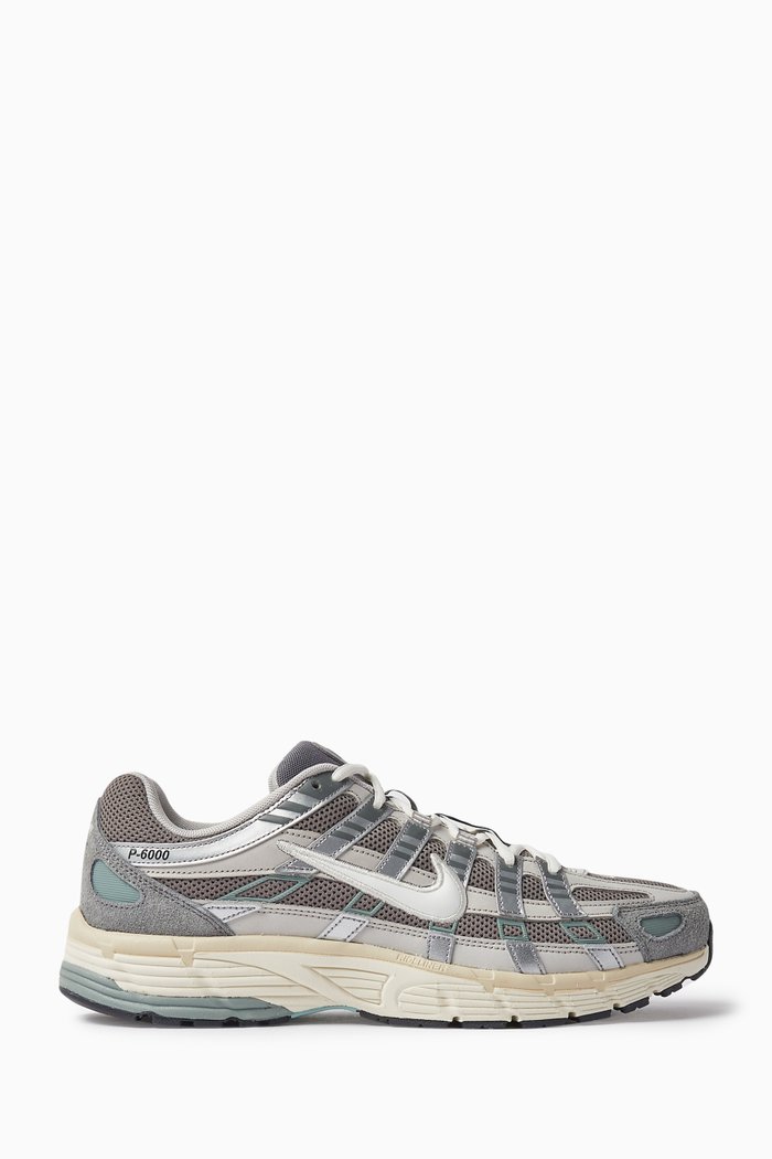 

Nike P-600 Sneakers in Mesh and Textile, Grey