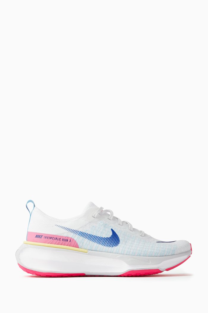 

Nike ZoomX Invincible Run Sneakers in Mesh, White