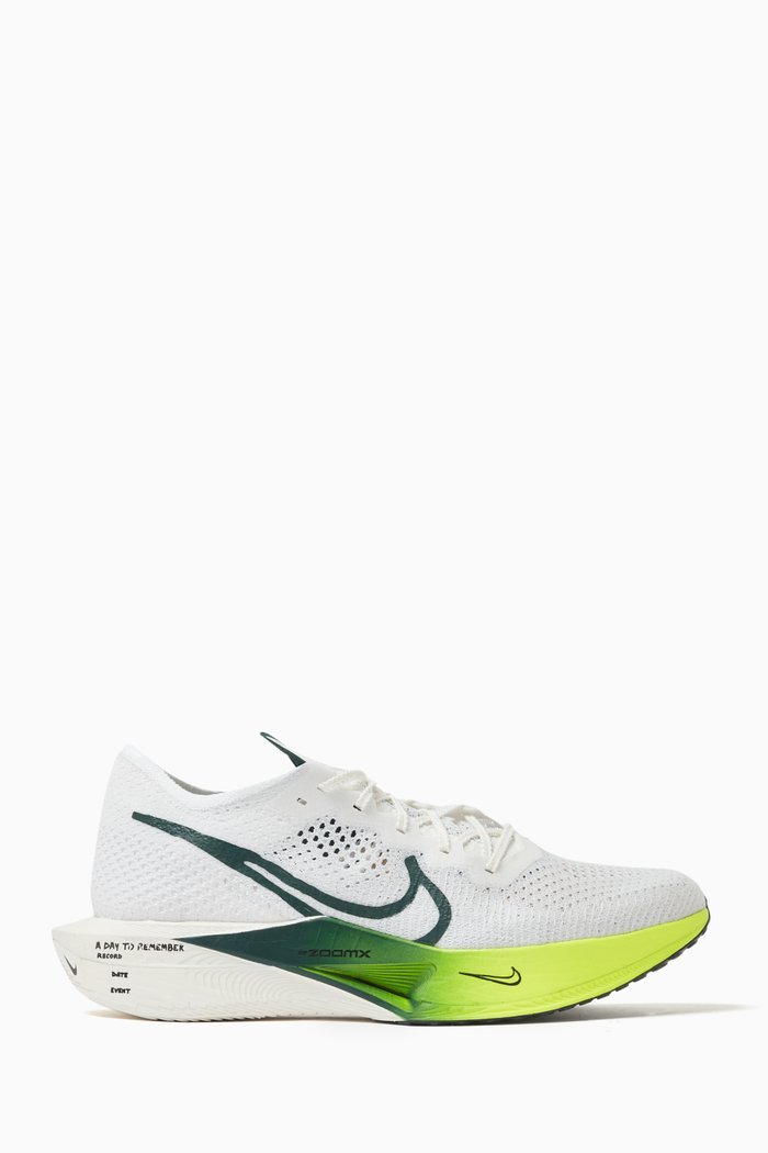 

ZoomX Vaporfly 3 Road Racing Sneakers in Fly Knit, White