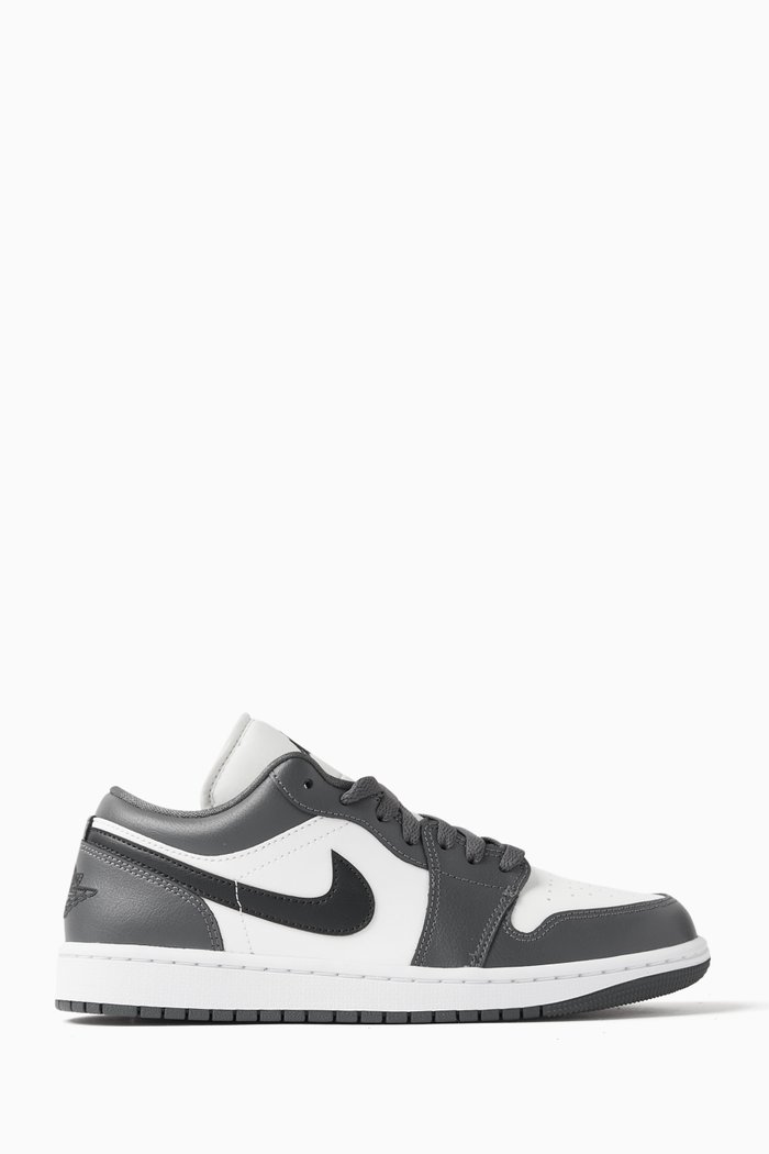 

Air Jordan 1 Elevate Low Top Sneakers in Leather, Grey