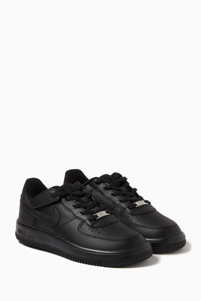 

Force 1 Low EasyOn Sneakers in Leather, Black