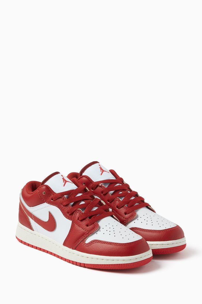 

Kids Air Jordan 1 Mid SE in Leather, White