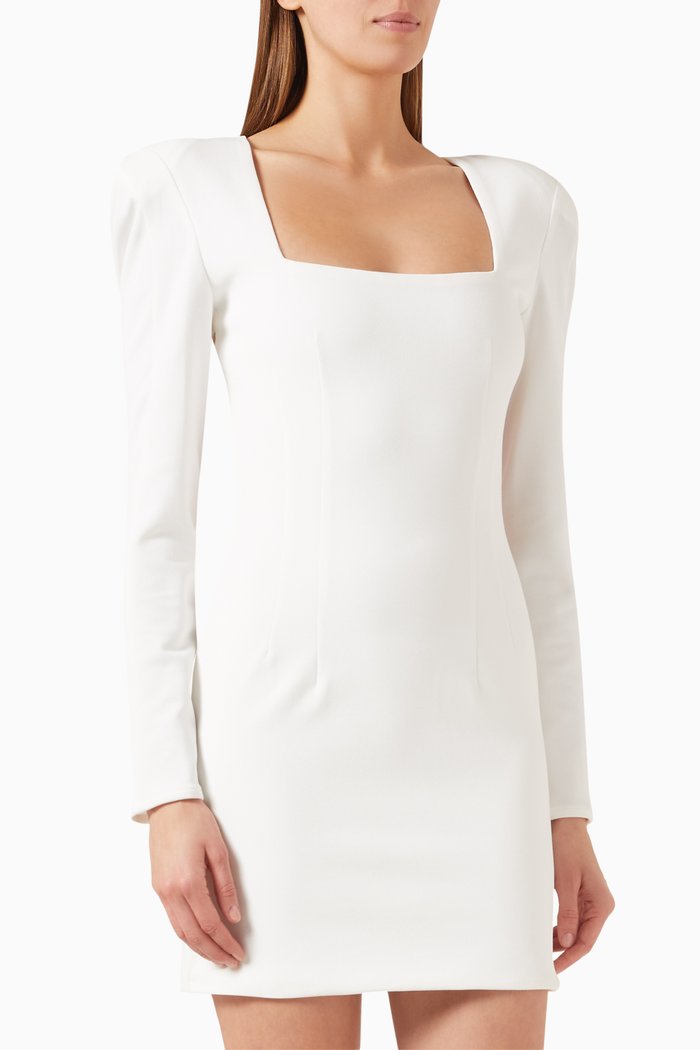 

Corset Mini Dress, White