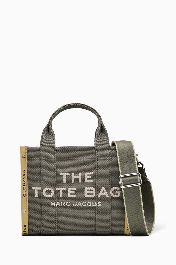 

The Small Tote Bag in Cotton Canvas, Green