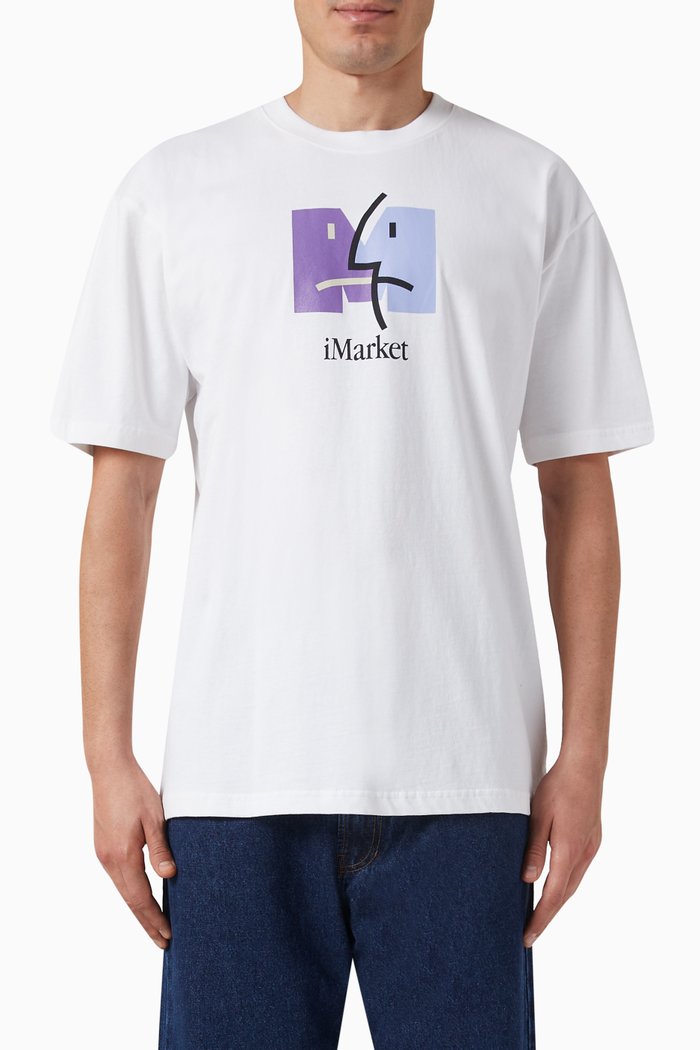 

Eye Mack T-shirt in Cotton-jersey, White