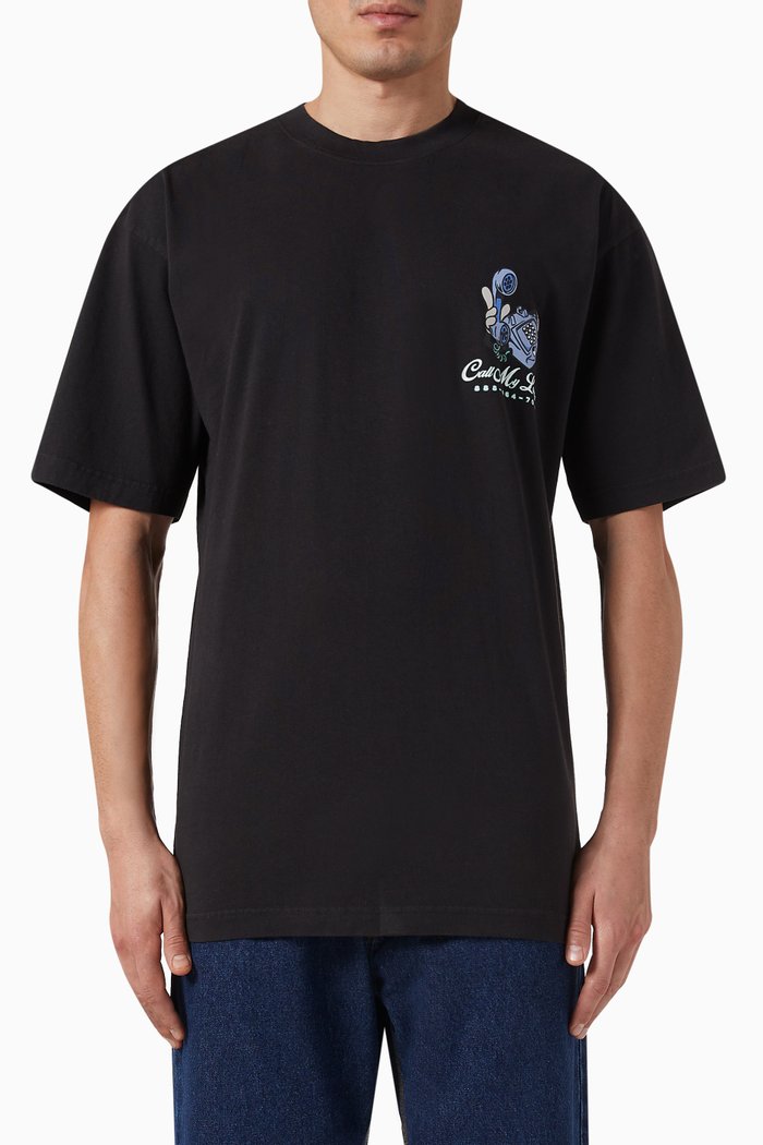 

Fear My Lawyer T-shirt in Cotton-jersey, Black