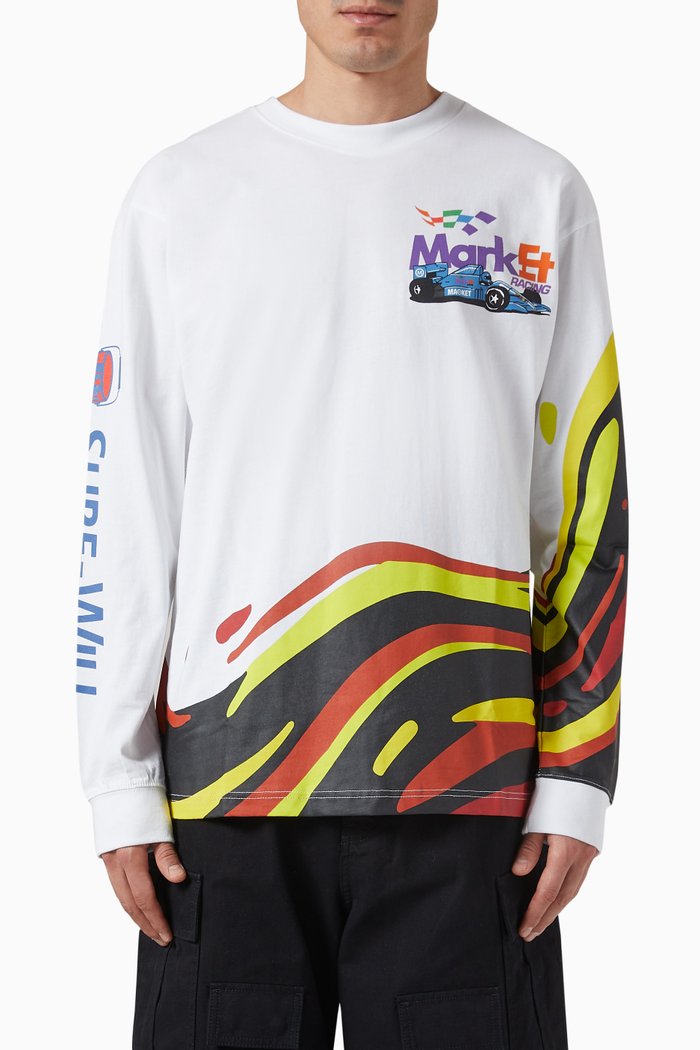 

Paint Dept. T-shirt in Cotton-jersey, White
