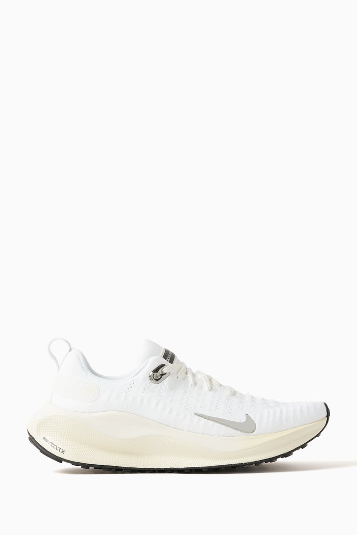 

InfinityRN 4 Road Running Sneakers in Leather, White