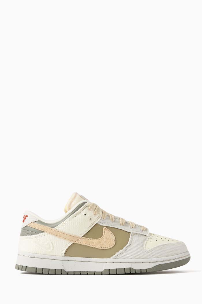 

Dunk Low LX NBHD Sneakers in Suede, Neutral