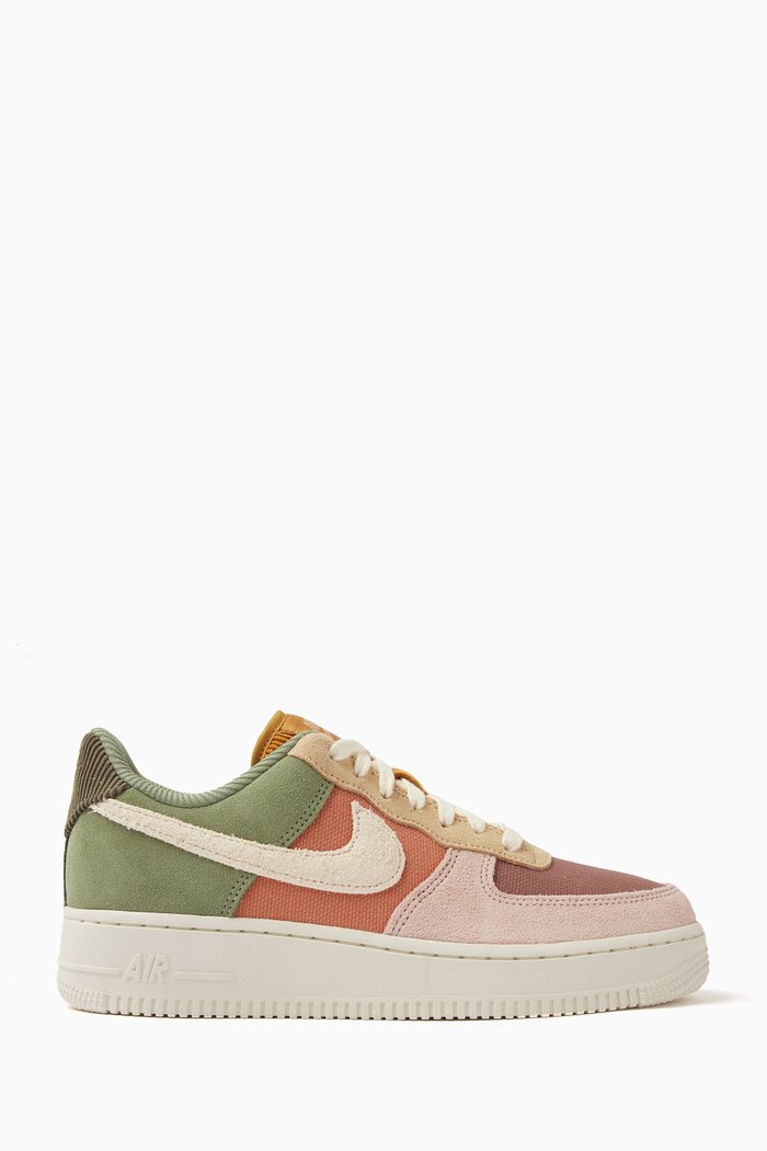 

Air Force 1 Sneakers in Leather, Brown