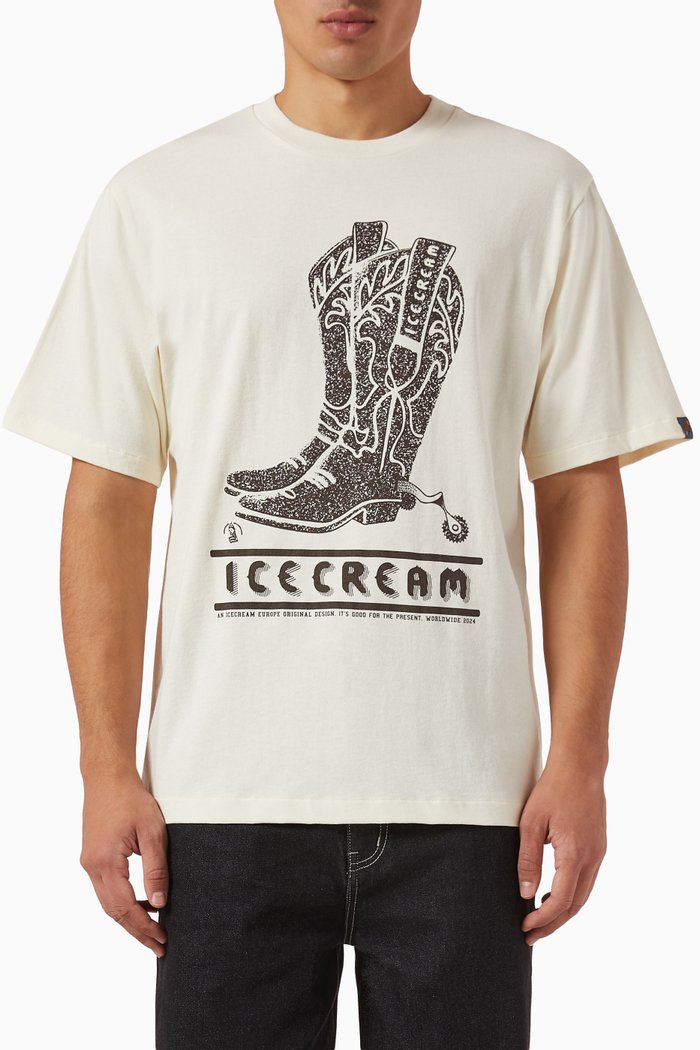 

Boots T-shirt in Cotton Jersey, Neutral