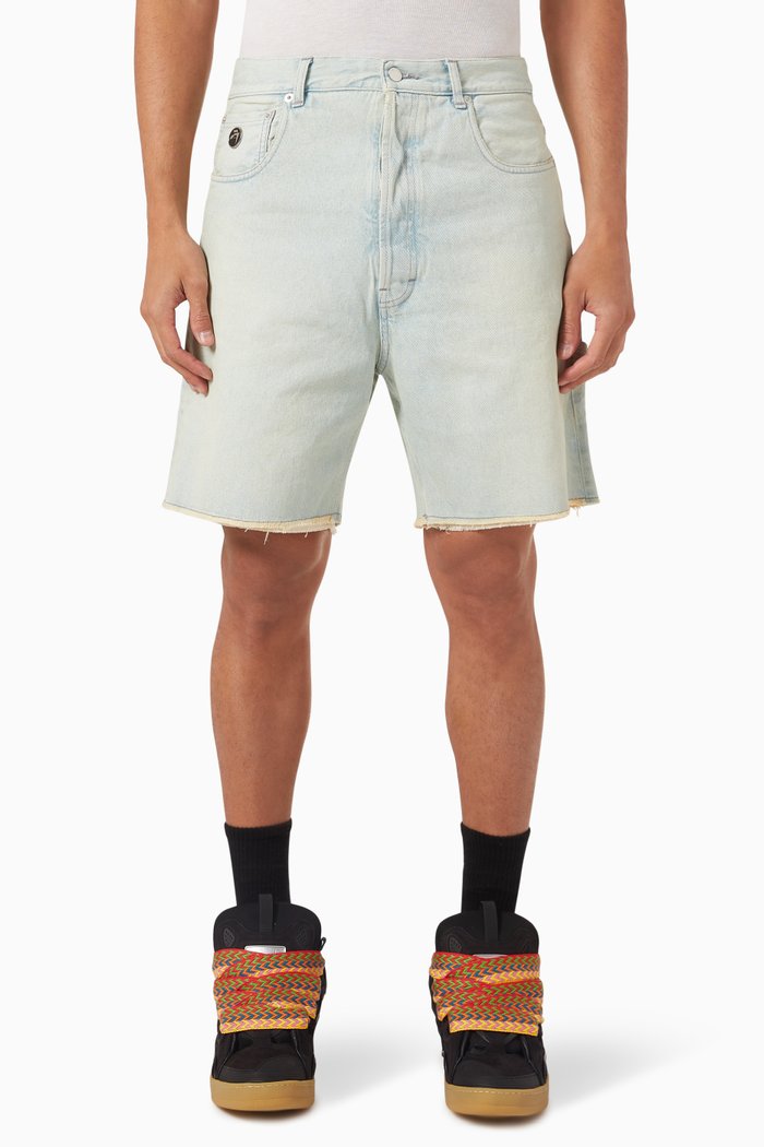 

Rawedge Shorts in Denim, Blue