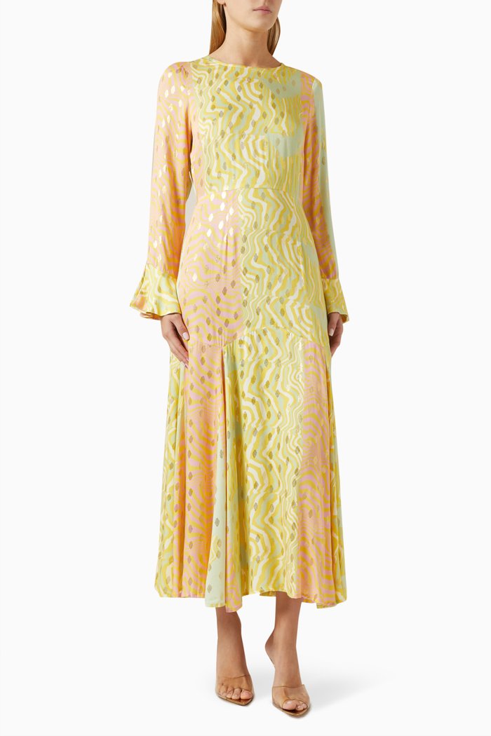 

Eliza Midi Dress, Multicolour