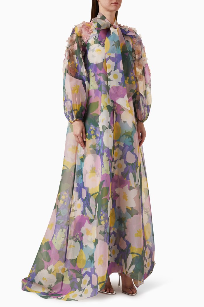 

Gardenia-B Dress in Organza, Pink