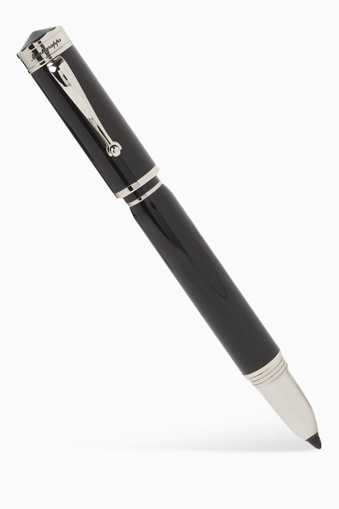 Ducale Marker Pen in Resin, Black