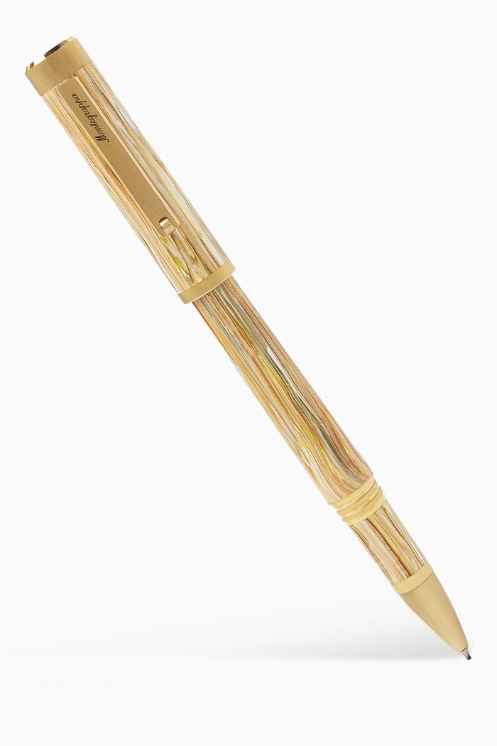 

Zero Caramel Rollerball Pen in Resin, Yellow