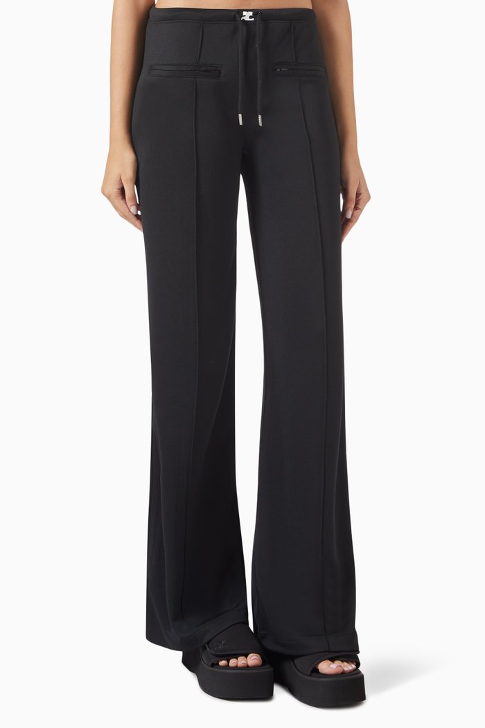 

Interlock Baggy Trackpants, Black