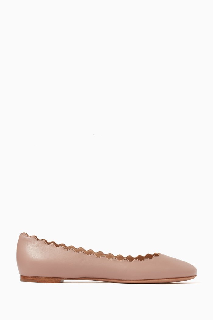 

Lauren Flat Ballerinas in Nappa Sheepskin, Pink