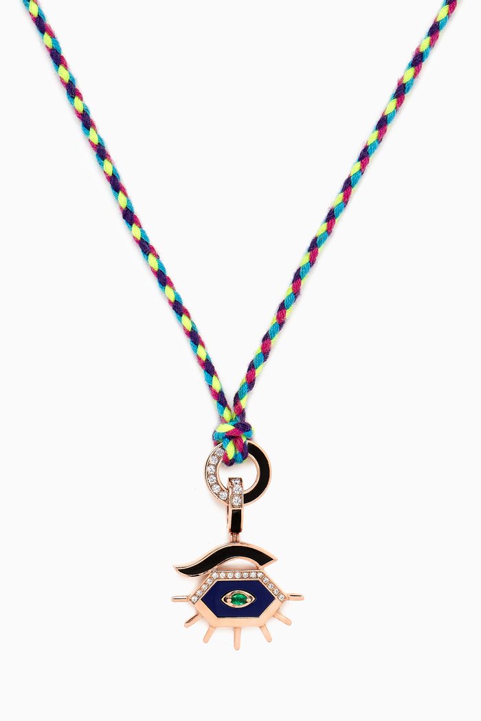 

Behind Her Eyes Pendant in 18kt Rose Gold