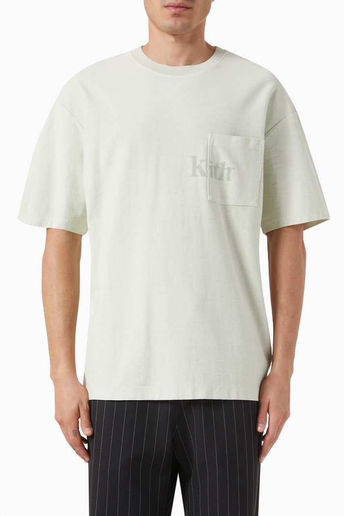 

Quinn Logo T-shirt in Cotton-jersey, Grey