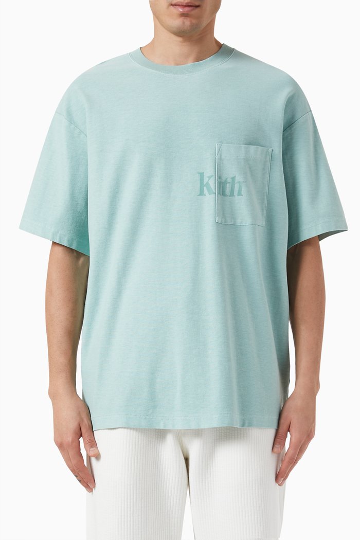 

Quinn Logo T-shirt in Cotton-jersey, Green
