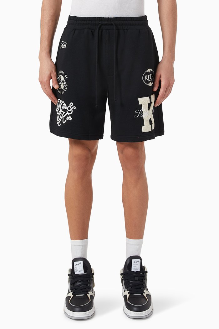 

Curtis Shorts in Cotton-fleece, Black