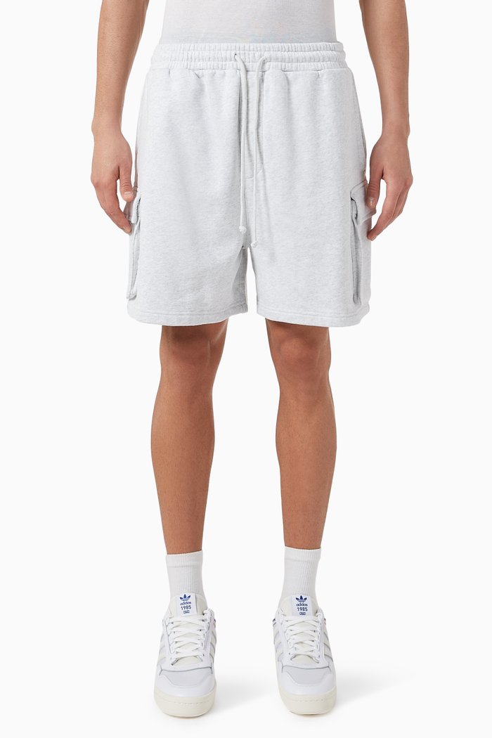 

Fairfax Cargo Shorts in Cotton-fleece, Grey