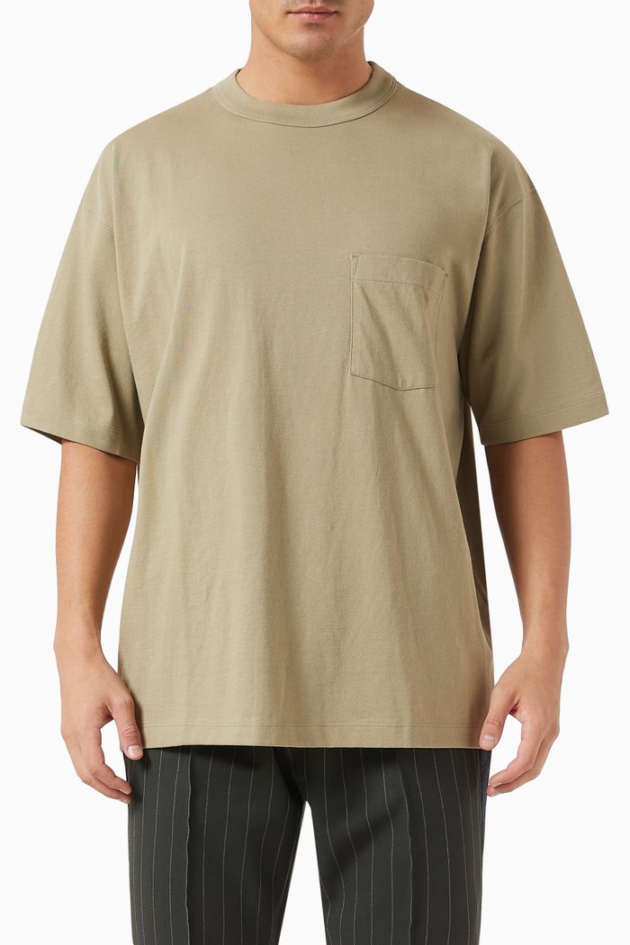 

Leonard T-shirt in Cotton-jersey, Brown