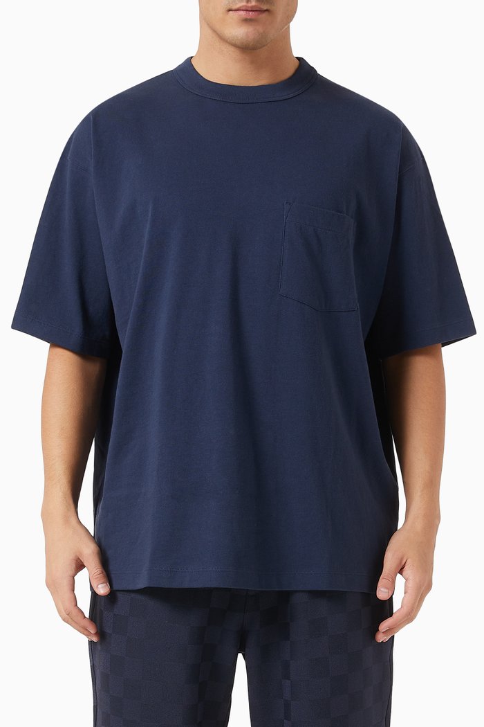 

Leonard T-shirt in Cotton-jersey, Blue