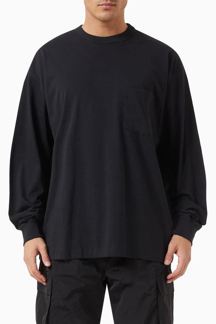 

Leonard T-shirt in Cotton-jersey, Black