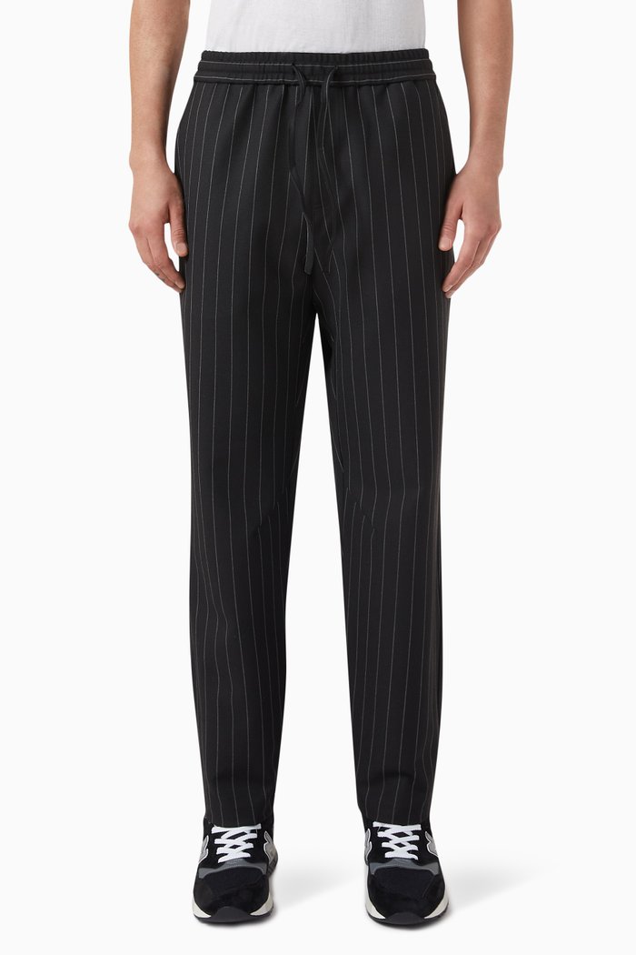 

Double-weave Elmhurst Pants, Black