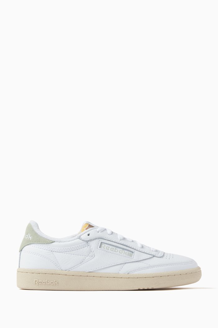 

Club C 85 Vintage Low-top Sneakers in Leather, Green
