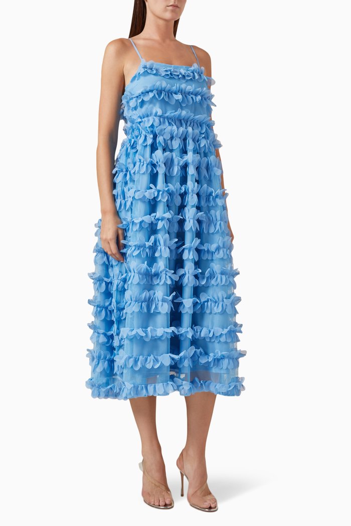 

Yasesti Appliqué Midi Dress, Blue