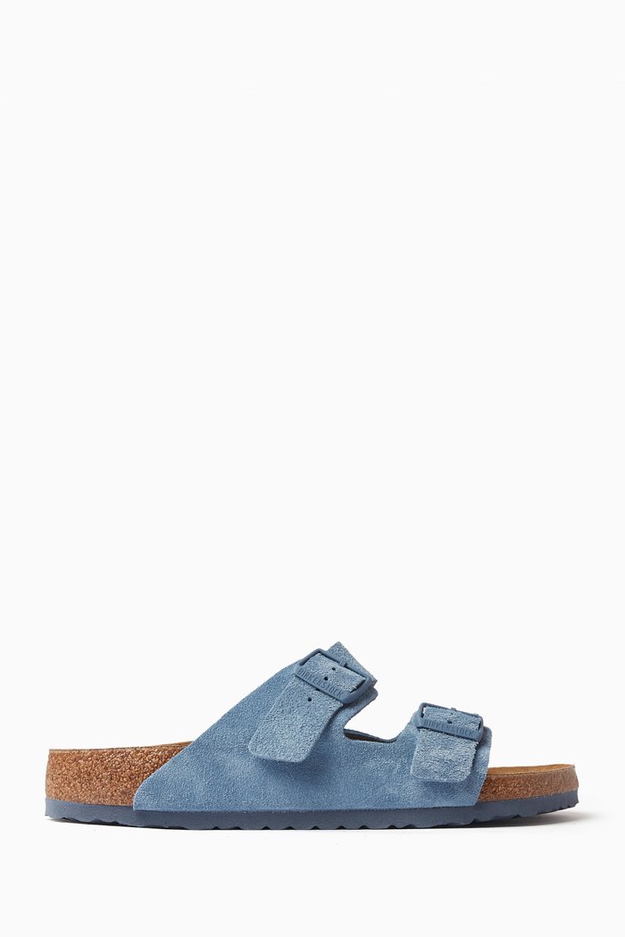 

Arizona Sandals in Suede, Blue