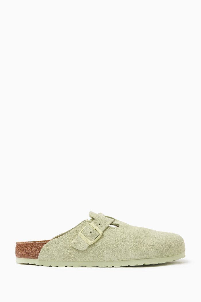 

Boston Sandals in Suede, Green
