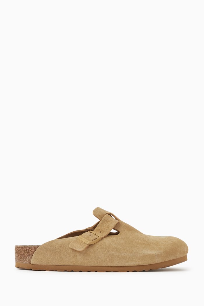 

Boston Sandals in Suede, Neutral