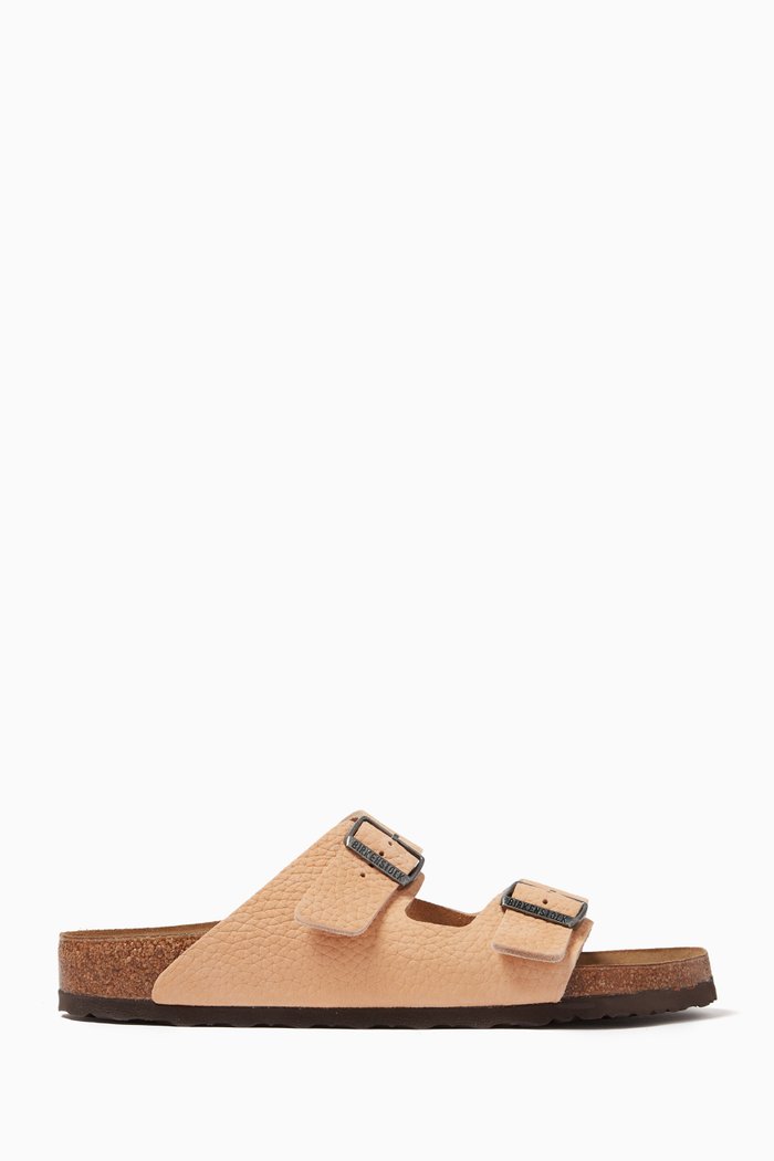 

Arizona Sandals in Nubuck Leather, Neutral
