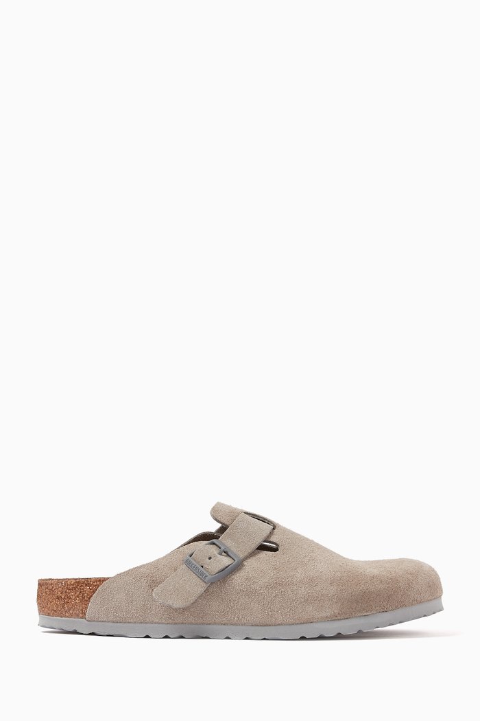 

Boston VL Sandals in Suede, Grey