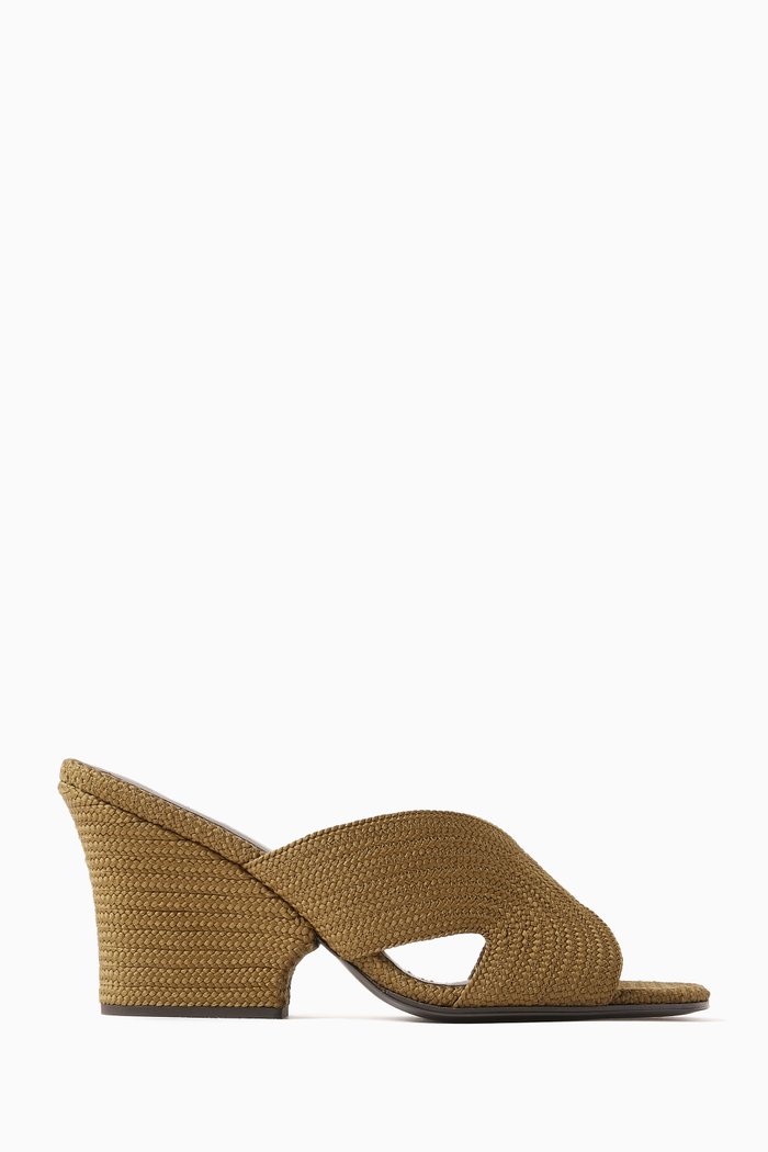 

Vega 80 Sandals in Leather, Neutral