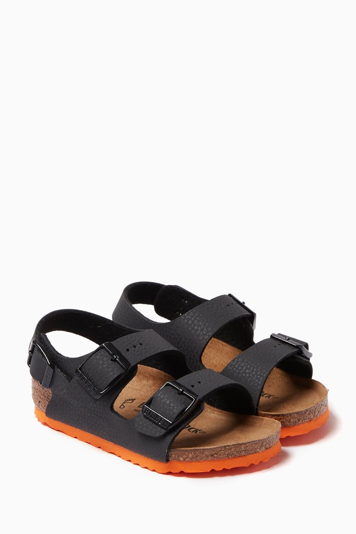 

Milano Sandals in Birko-Flor®, Black