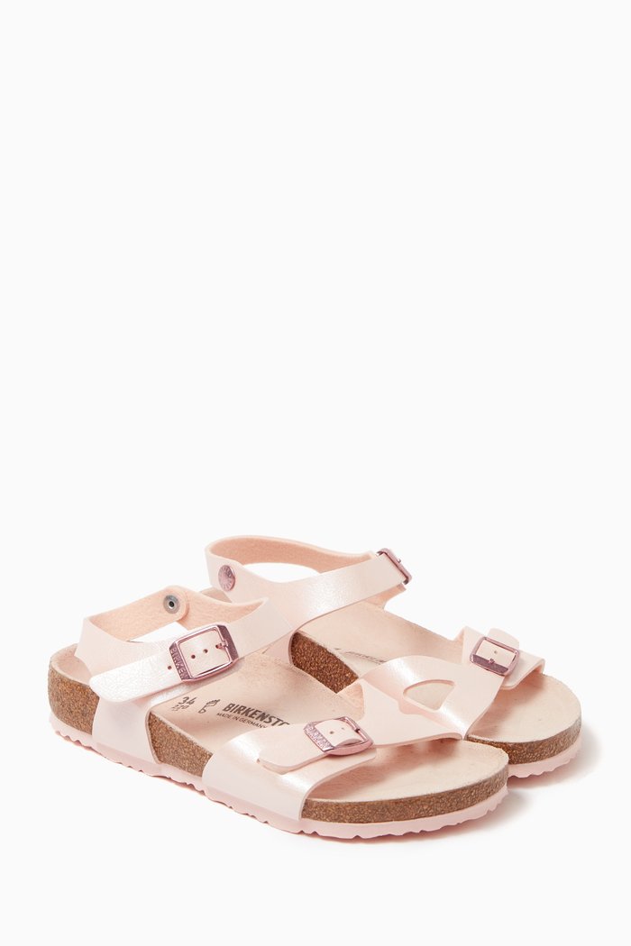 

Arizona Sandals in Leather, Pink