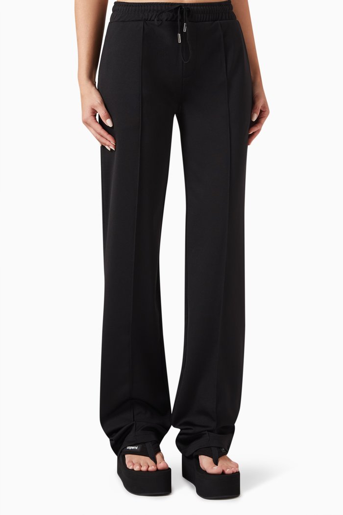 

Tracksuit Pants in Soft-jersey, Black