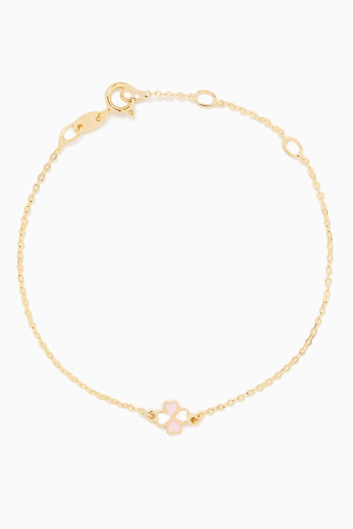 

Ara Hearts Bracelet in 18kt Gold, Yellow