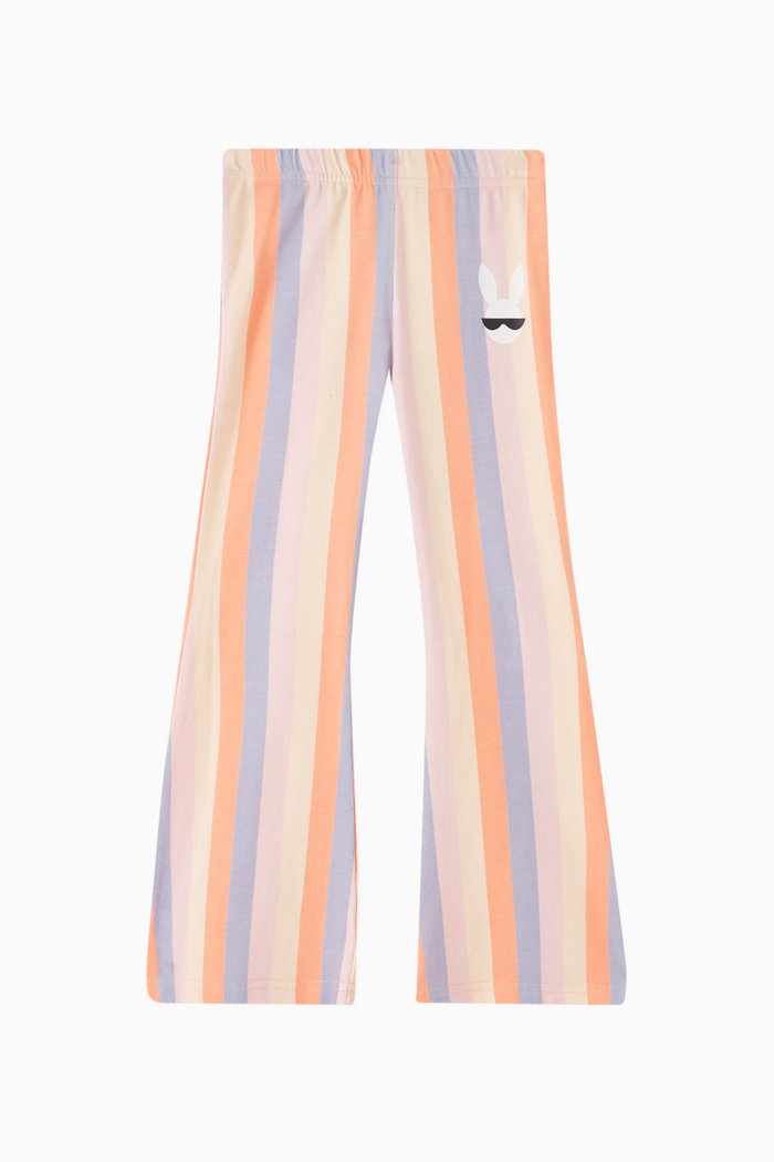 

Bonnie Flared Pants in Stretch-jersey, Multicolour