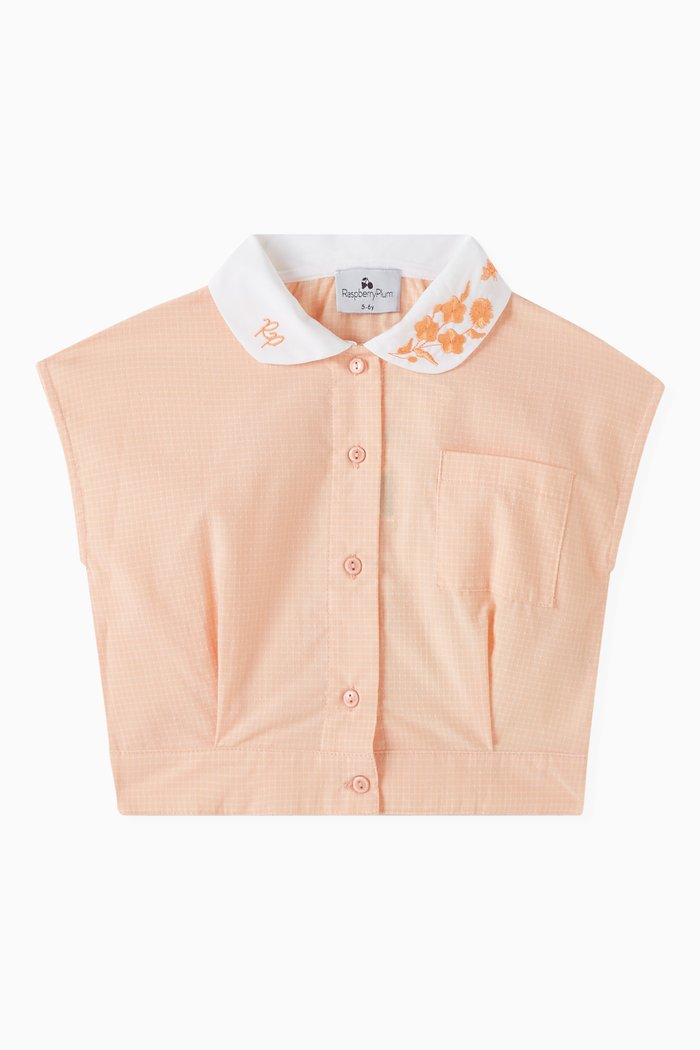 

Senna Top in Cotton-blend, Orange