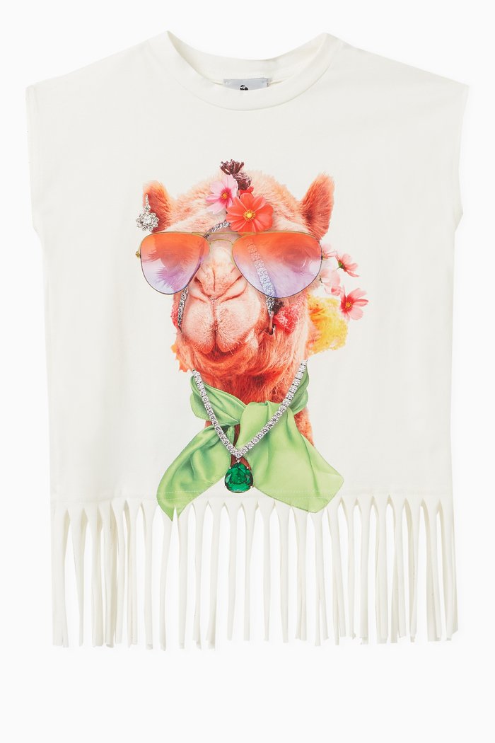 

Crazy Camel Top, White