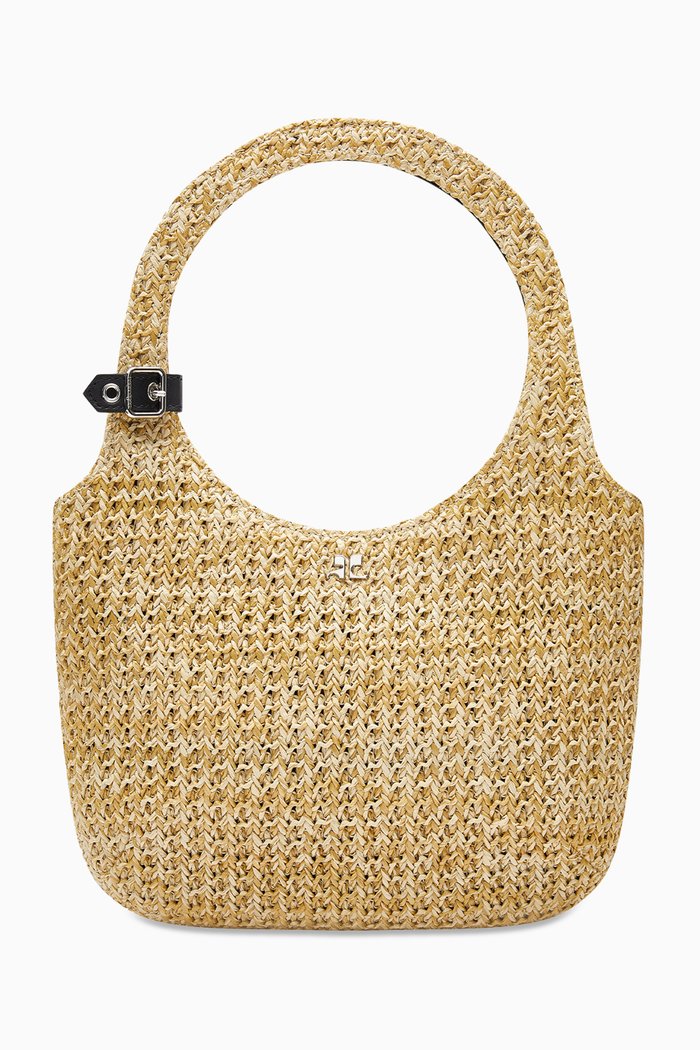 

Holy Tote Bag in Nylon-raffia, Neutral