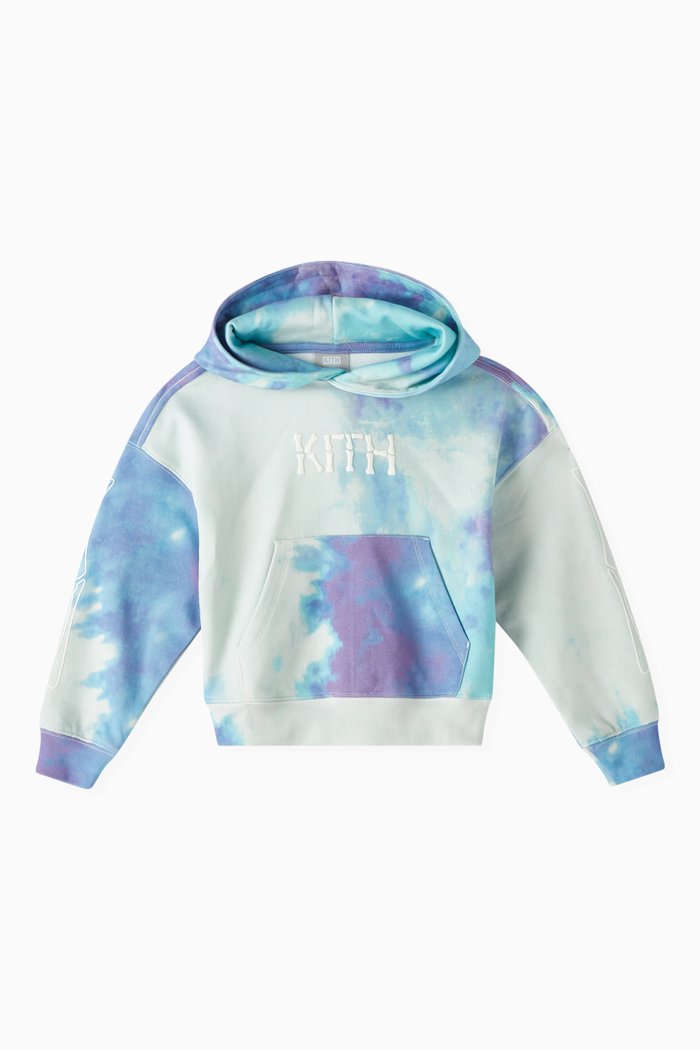 

Skeleton Hoodie in Cotton, Blue
