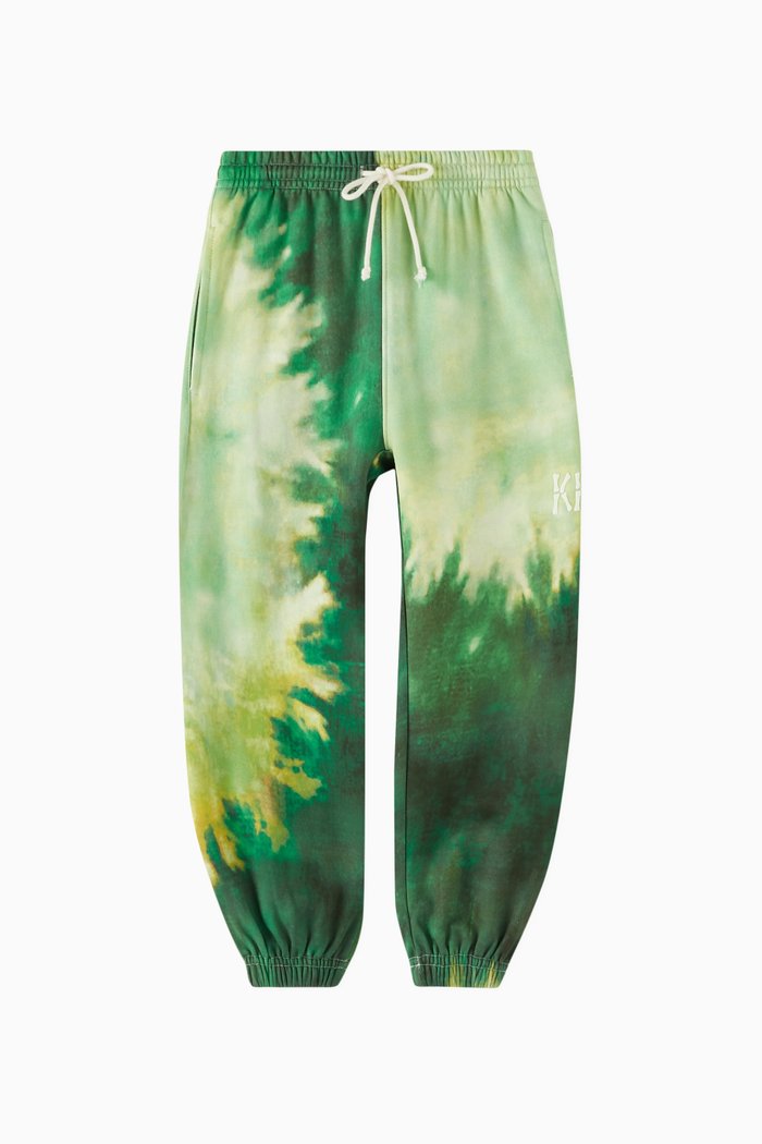 

Skeleton Sweatpants in Cotton, Green